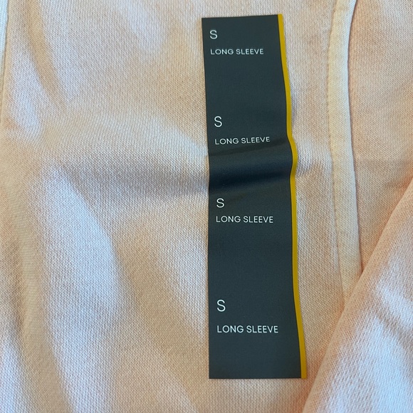 All in Motion Peach Fleece Full Zip Hoodie Jacket - Picture 4 of 6